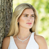 Imperial cubic zirconia necklace - Liberty in Love