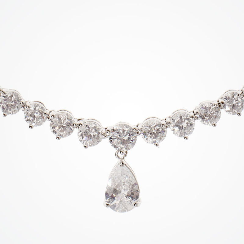 Imperial cubic zirconia necklace - Liberty in Love