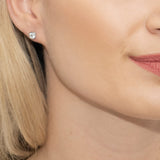Instinct zirconia bridal stud earrings - Liberty in Love