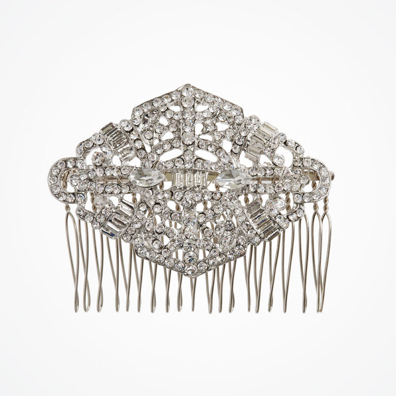 Isabella crystal embellished comb - Liberty in Love