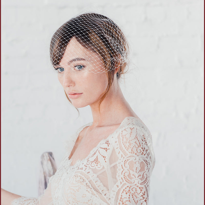 Ivory bandeau veil - Liberty in Love