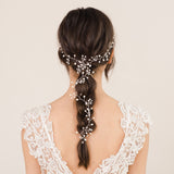 Ivy pearl buds floral hair vine - Liberty in Love