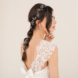 Ivy pearl buds floral hair vine - Liberty in Love