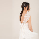 Ivy pearl buds floral hair vine - Liberty in Love