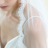 Ivy lace edge veil - Liberty in Love