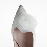 Joanie with tulle rose point-toe courts - Liberty in Love