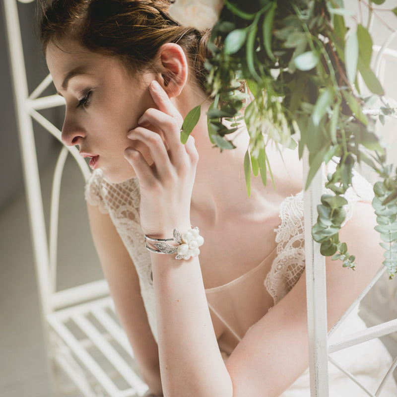 Joie II pearl blossom cuff - Liberty in Love