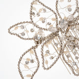 Piper crystal fan bridal hair comb - Liberty in Love