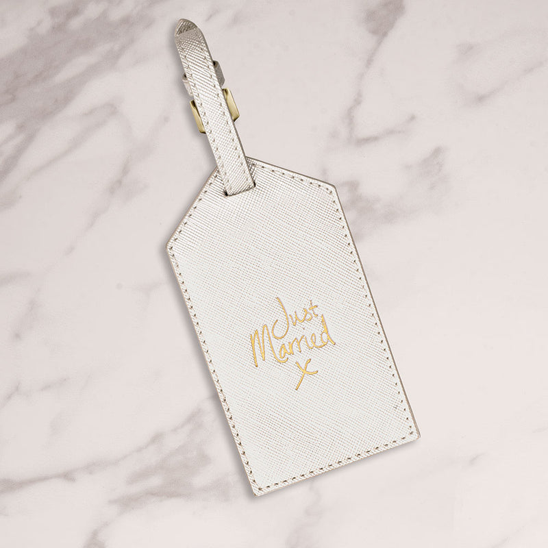 Katie Loxton ‘Just married’ luggage tag - Liberty in Love