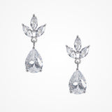Kapika CZ drop earrings (silver) - Liberty in Love