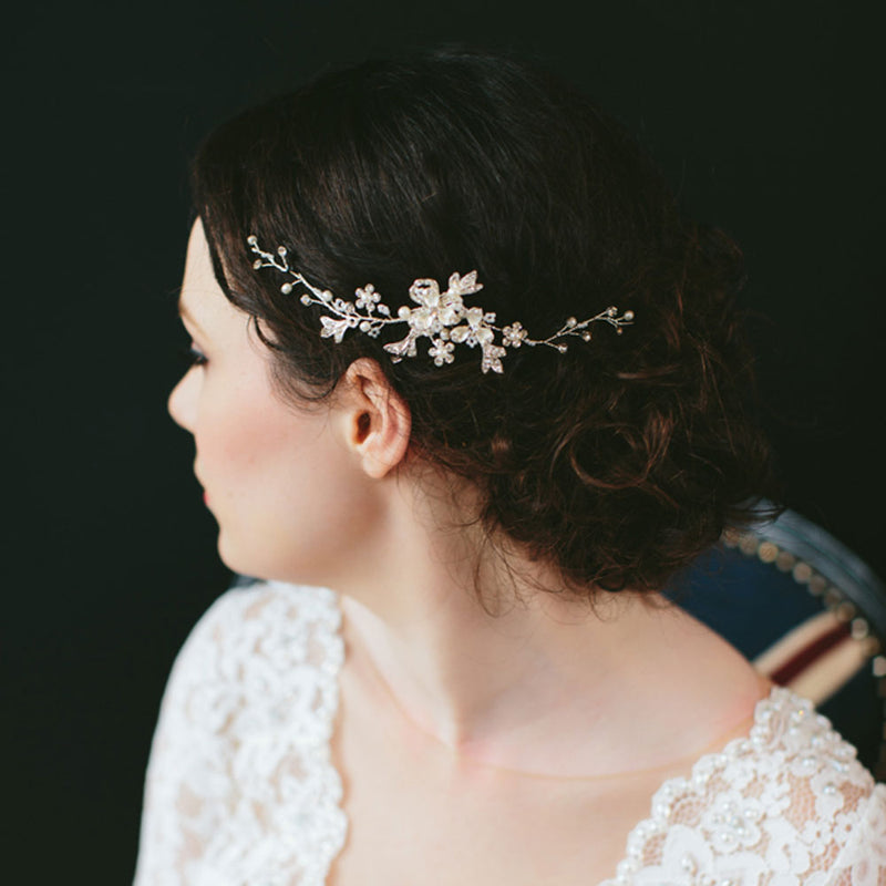 Kiki trailing vine floral hair pin - Liberty in Love