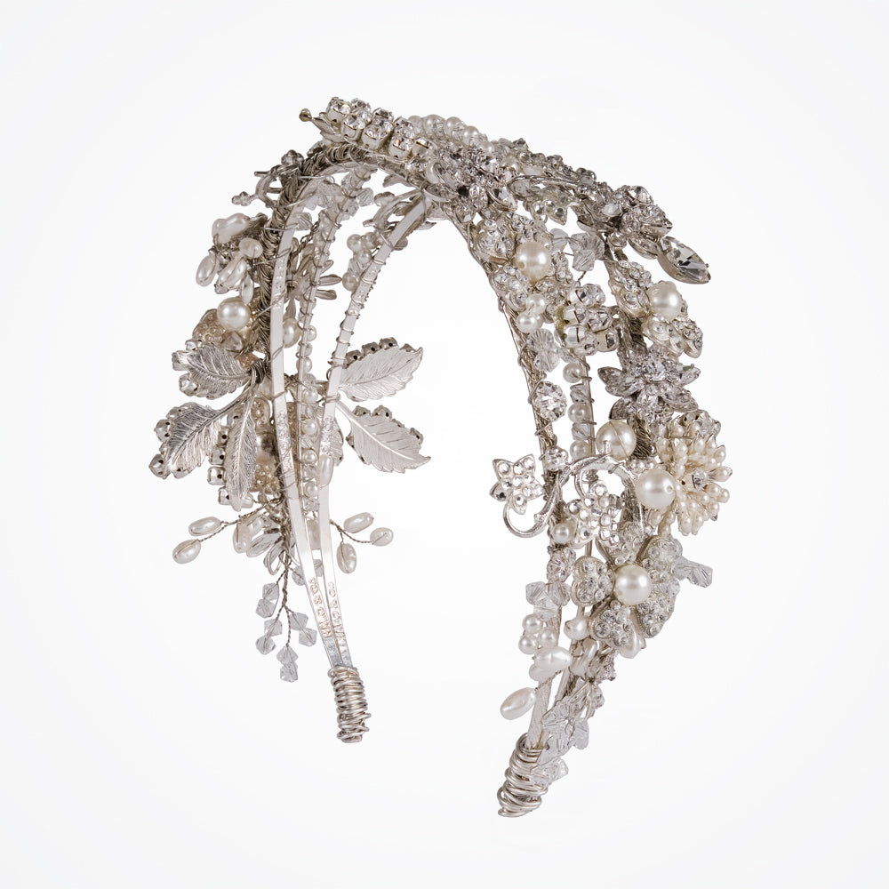 La Pappilion Ruse bridal headdress