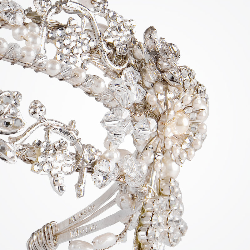 La Pappilion Ruse bridal headdress - Liberty in Love
