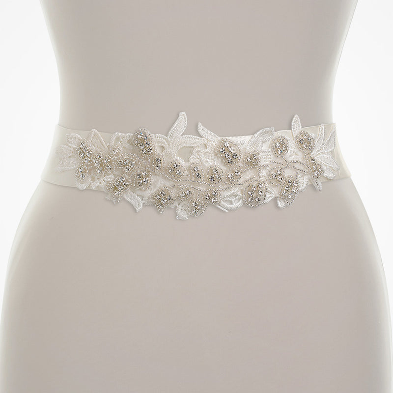 Lace crystal embellished belt - Liberty in Love