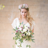 Laura silk floral crown - Liberty in Love