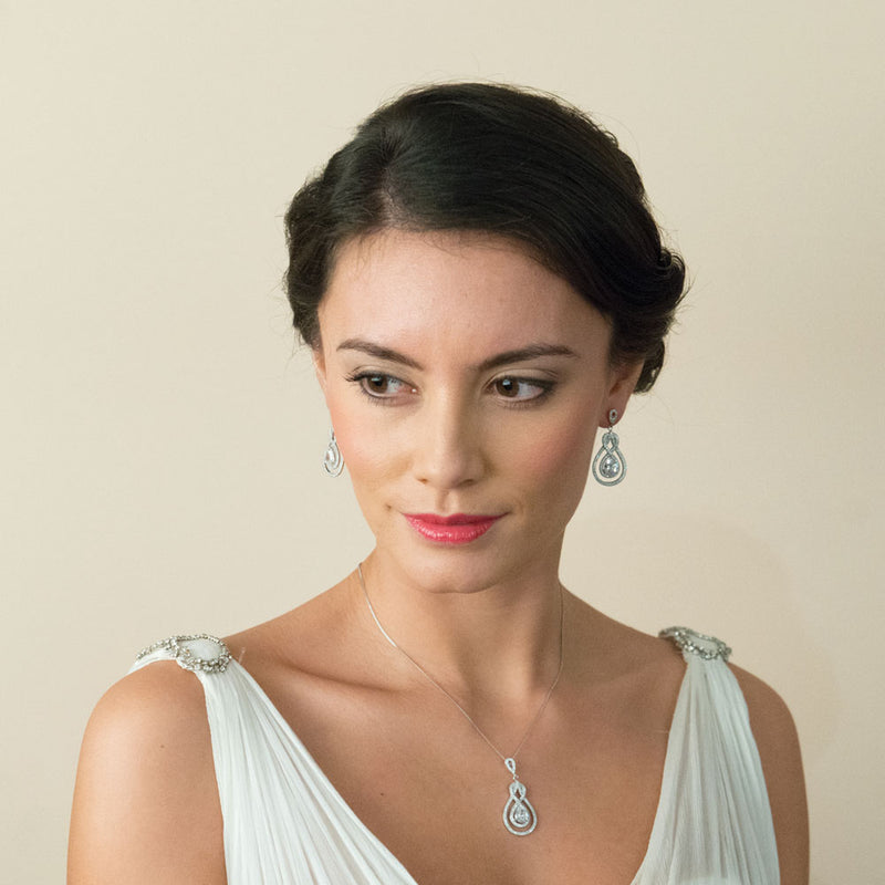 Lexington double teardrop earrings - Liberty in Love
