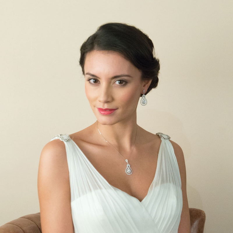 Lexington double teardrop earrings - Liberty in Love
