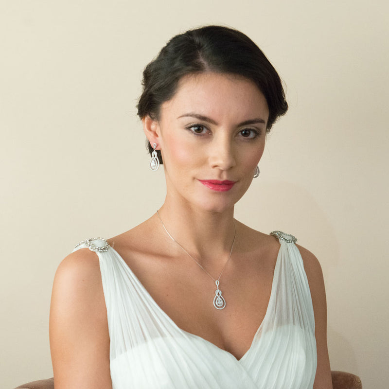 Lexington double teardrop earrings - Liberty in Love