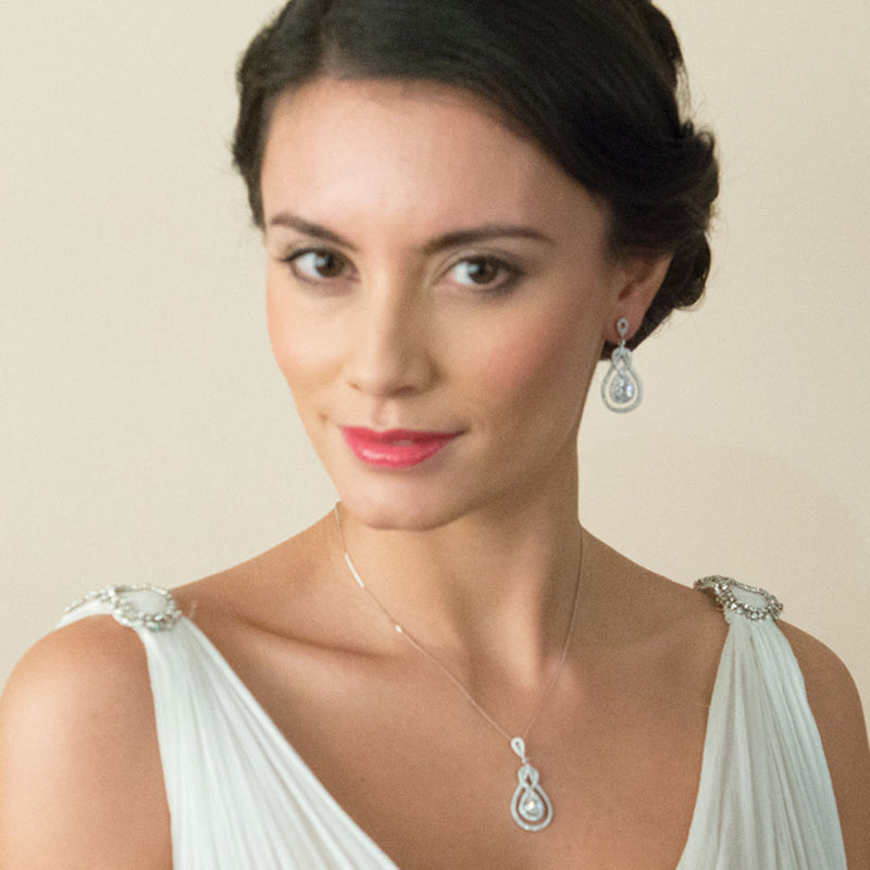 Lexington double teardrop earrings - Liberty in Love