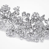 Lillian crystal embellished blossom and leaves headpiece - Liberty in Love