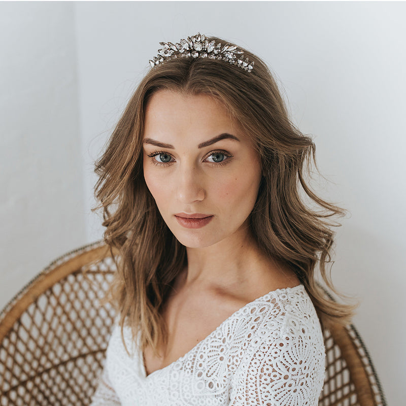 Lily of the valley crystal headpiece - Liberty in Love