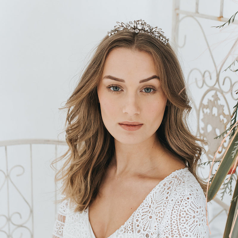 Lily of the valley crystal headpiece - Liberty in Love