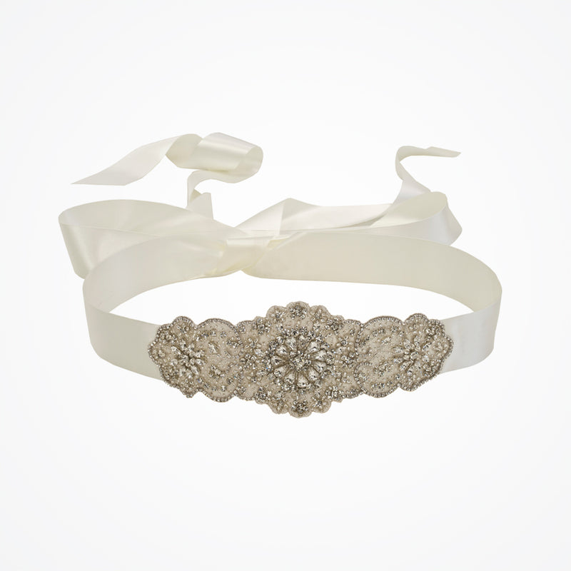 Lola bridal sash - Liberty in Love