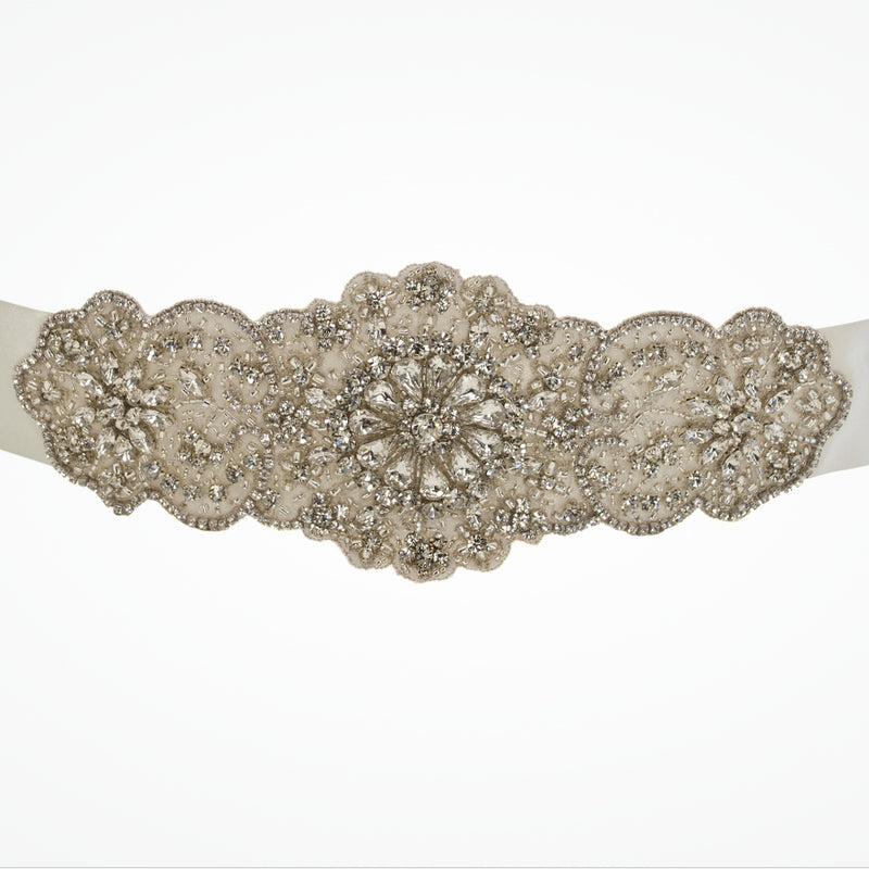Lola bridal sash - Liberty in Love