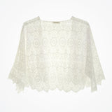 Lola vintage lace bridal jacket - Liberty in Love