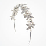 London leaves and pearl clusters headband - Liberty in Love