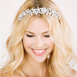 London leaves and pearl clusters headband - Liberty in Love