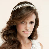 London leaves and pearl clusters headband - Liberty in Love