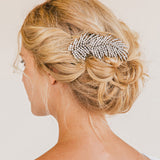 Louise twinned fern leaves hair comb - Liberty in Love