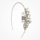 Lucille floral side headpiece - Liberty in Love