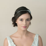 Lucille floral side headpiece - Liberty in Love