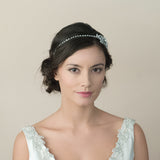 Lucille floral side headpiece - Liberty in Love