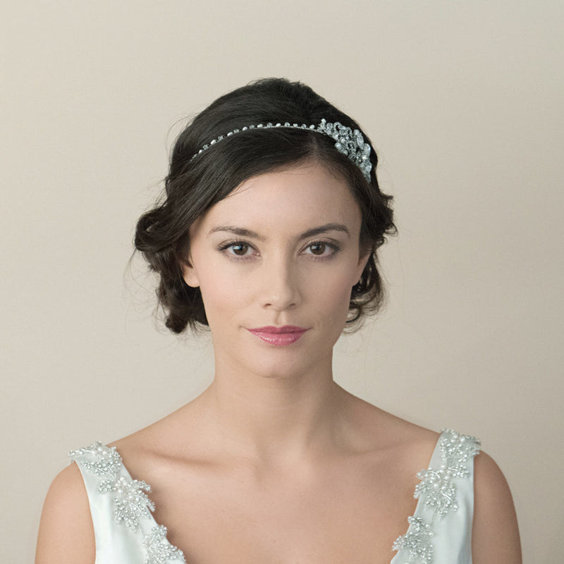 Lucille floral side headpiece - Liberty in Love