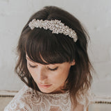 Luella navette and pear crystal headpiece - Liberty in Love