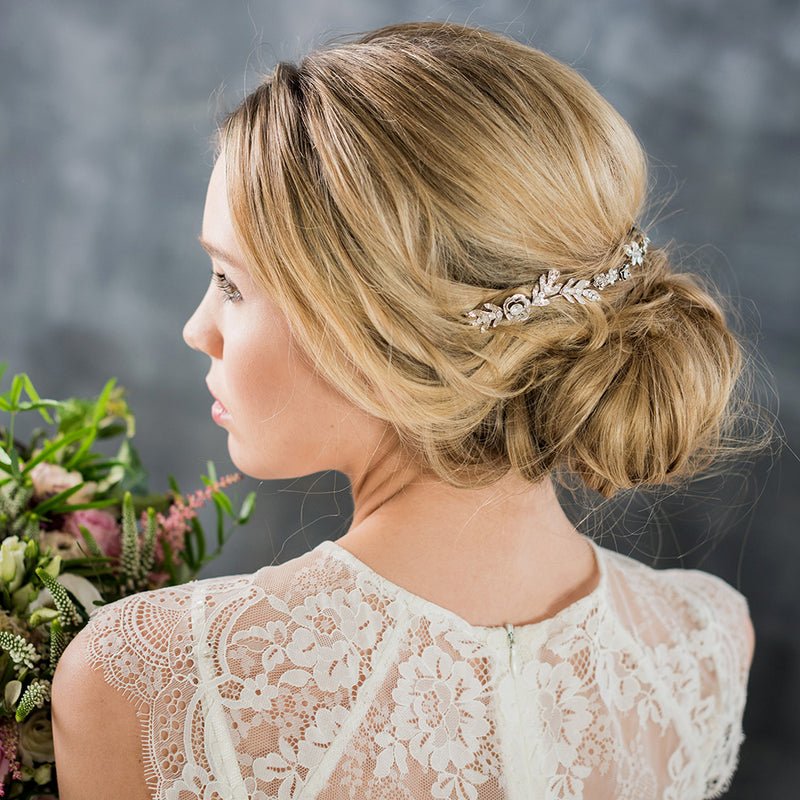 Luna silver buds headpiece - Liberty in Love