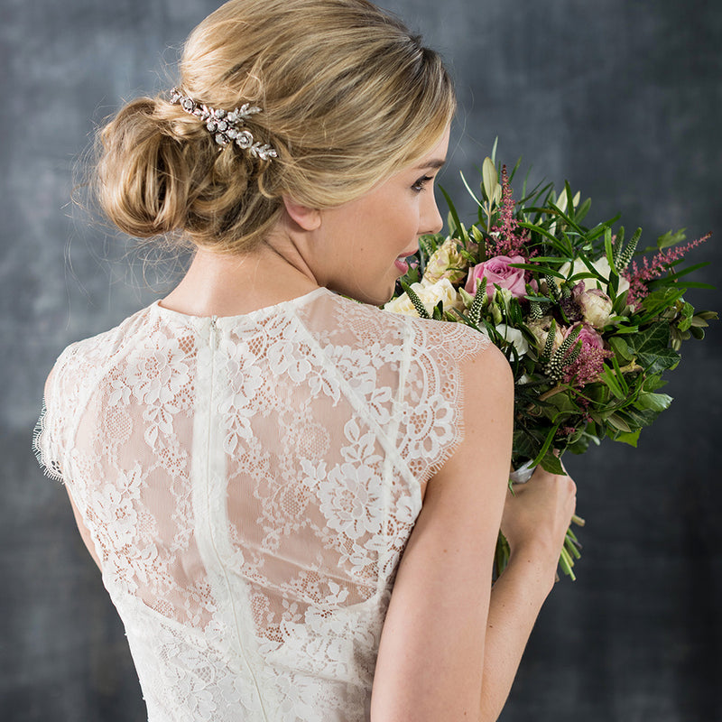 Luna silver buds headpiece - Liberty in Love