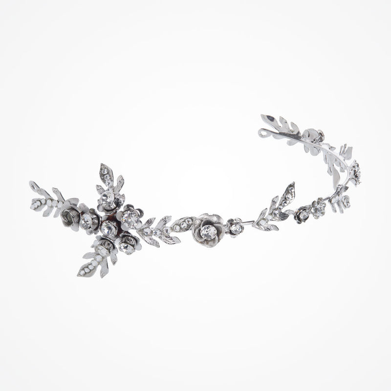 Luna silver buds headpiece - Liberty in Love