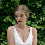 Luxembourg dainty drop earrings - Liberty in Love