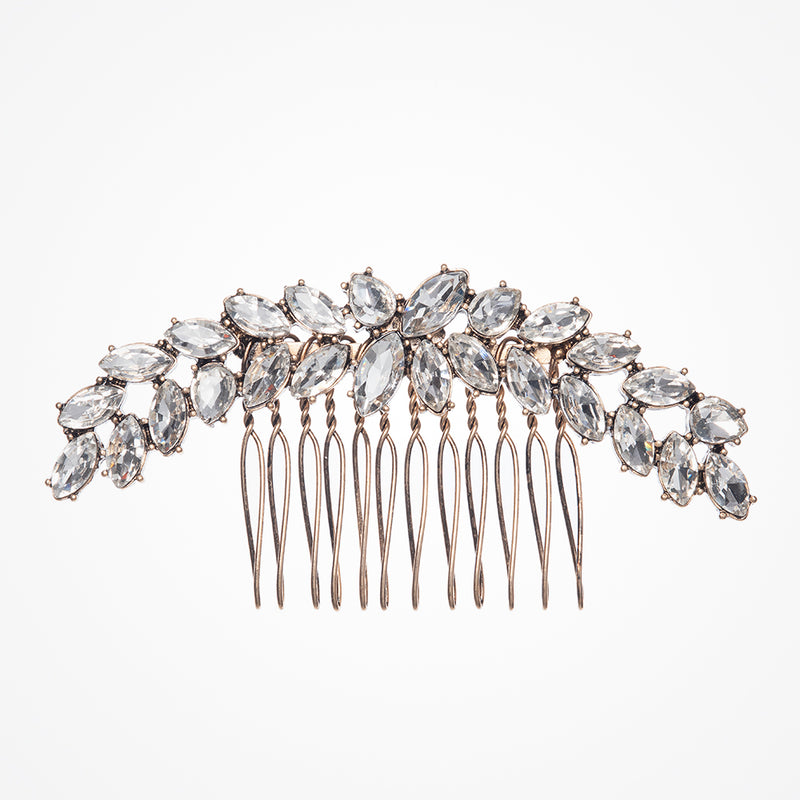 Lyra crystal embellished hair comb - Liberty in Love