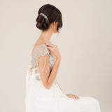 Lyra crystal embellished hair comb - Liberty in Love