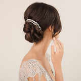 Lyra crystal embellished hair comb - Liberty in Love
