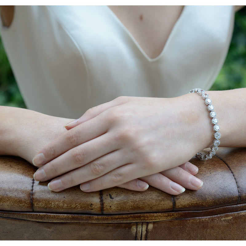 Madeira crystal embellished bracelet - Liberty in Love