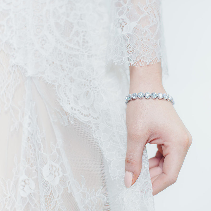 Madeira crystal embellished bracelet - Liberty in Love