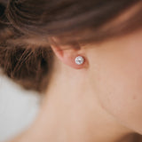 Madeira bridal crystal stud earrings - Liberty in Love