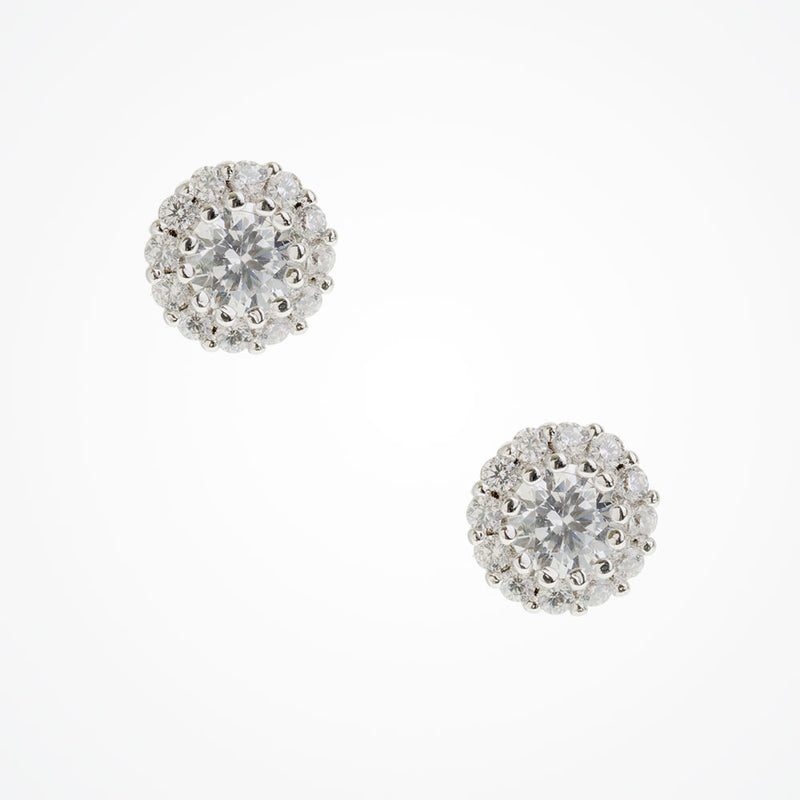 Madeira bridal crystal stud earrings - Liberty in Love