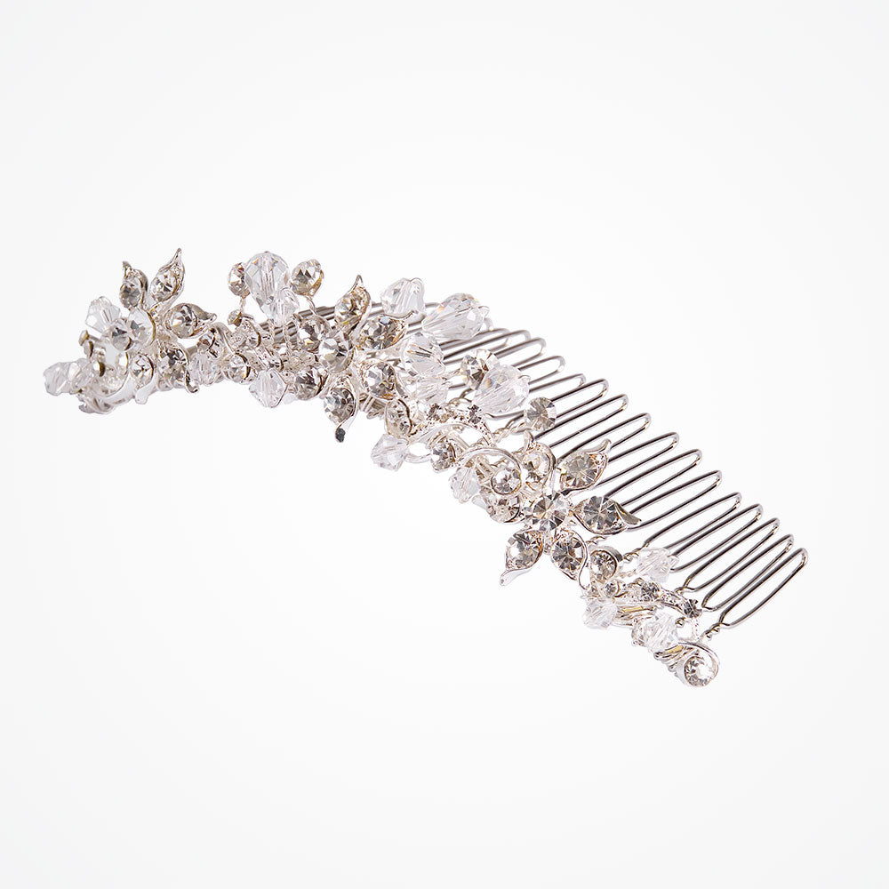 Marchesse crystal diamante tiara comb